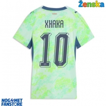 Švicarska Granit Xhaka #10 Gostujuci Dres za Ženska SP 2026 Kratak Rukav